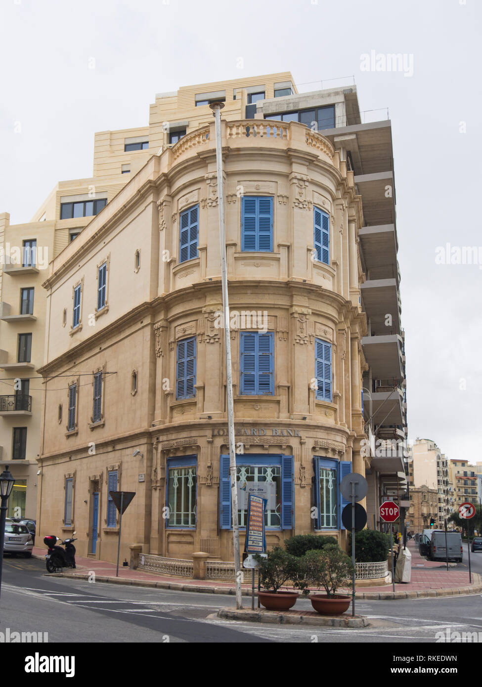 Lombard bank malta hires stock photography and images Alamy