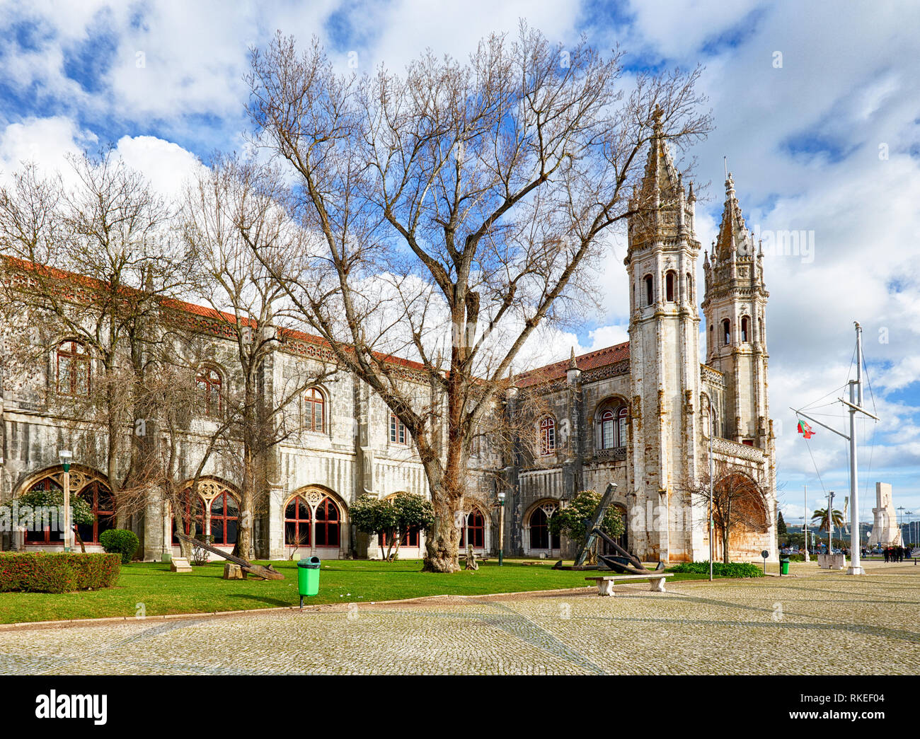 Lisbon, Jeronimos Monastery or Hieronymites, Portugal Stock Photo