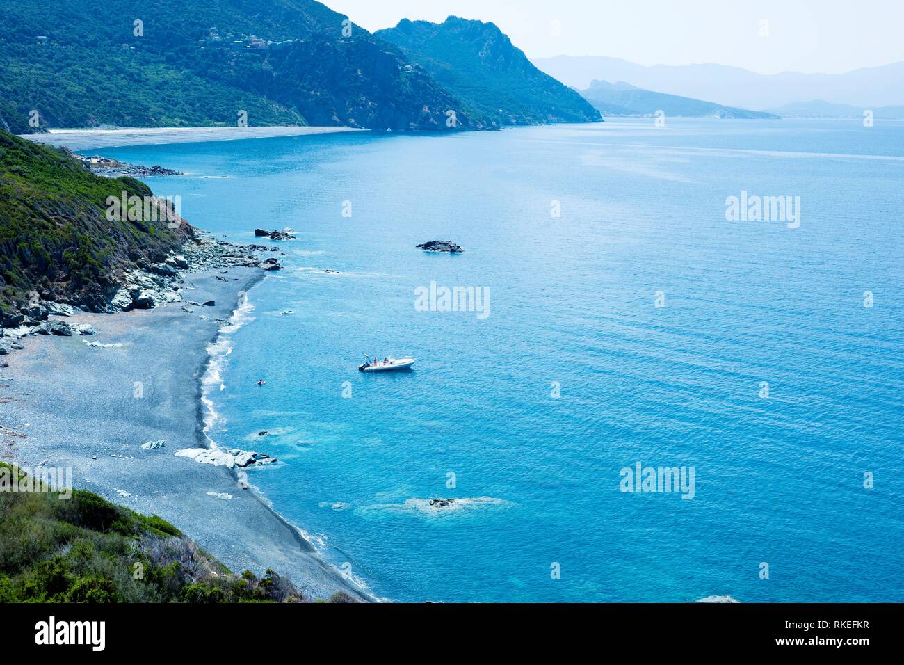 View Of A Beach Plage De Nonza Nonza Corsega France