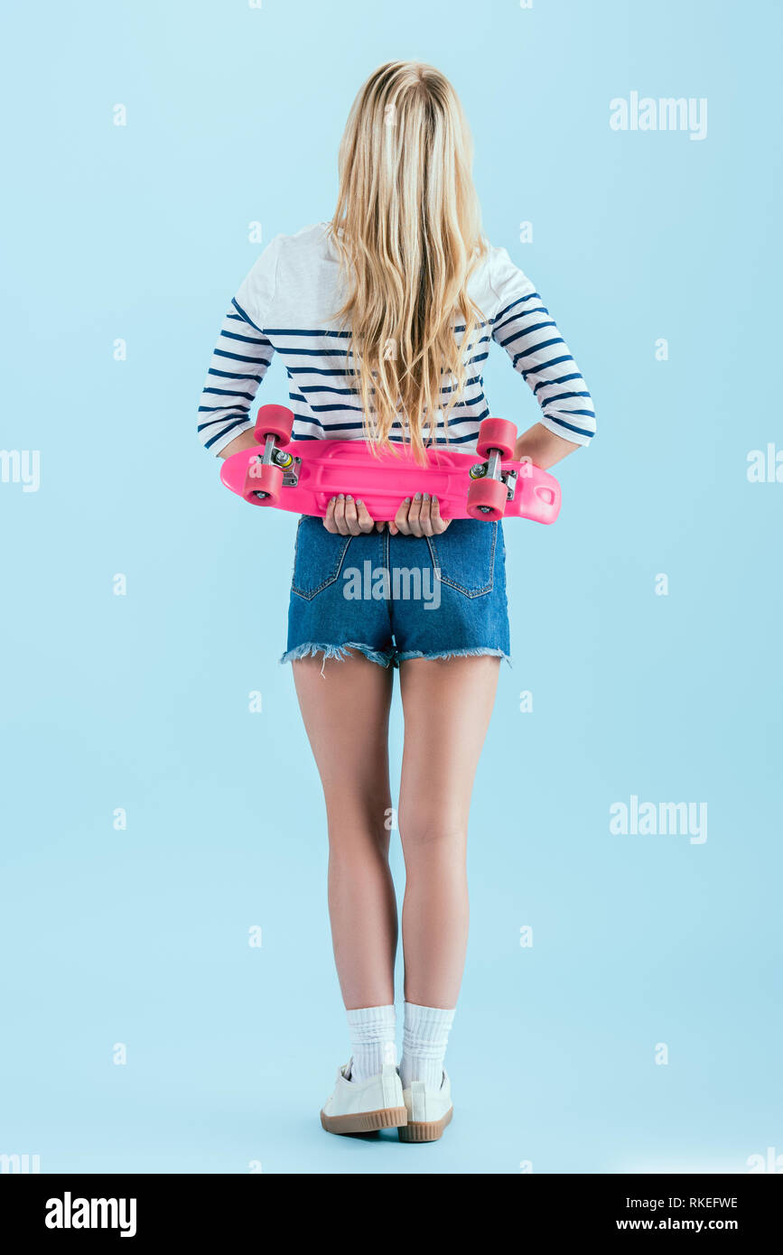 Slim blonde girl hi-res stock photography and images - Alamy