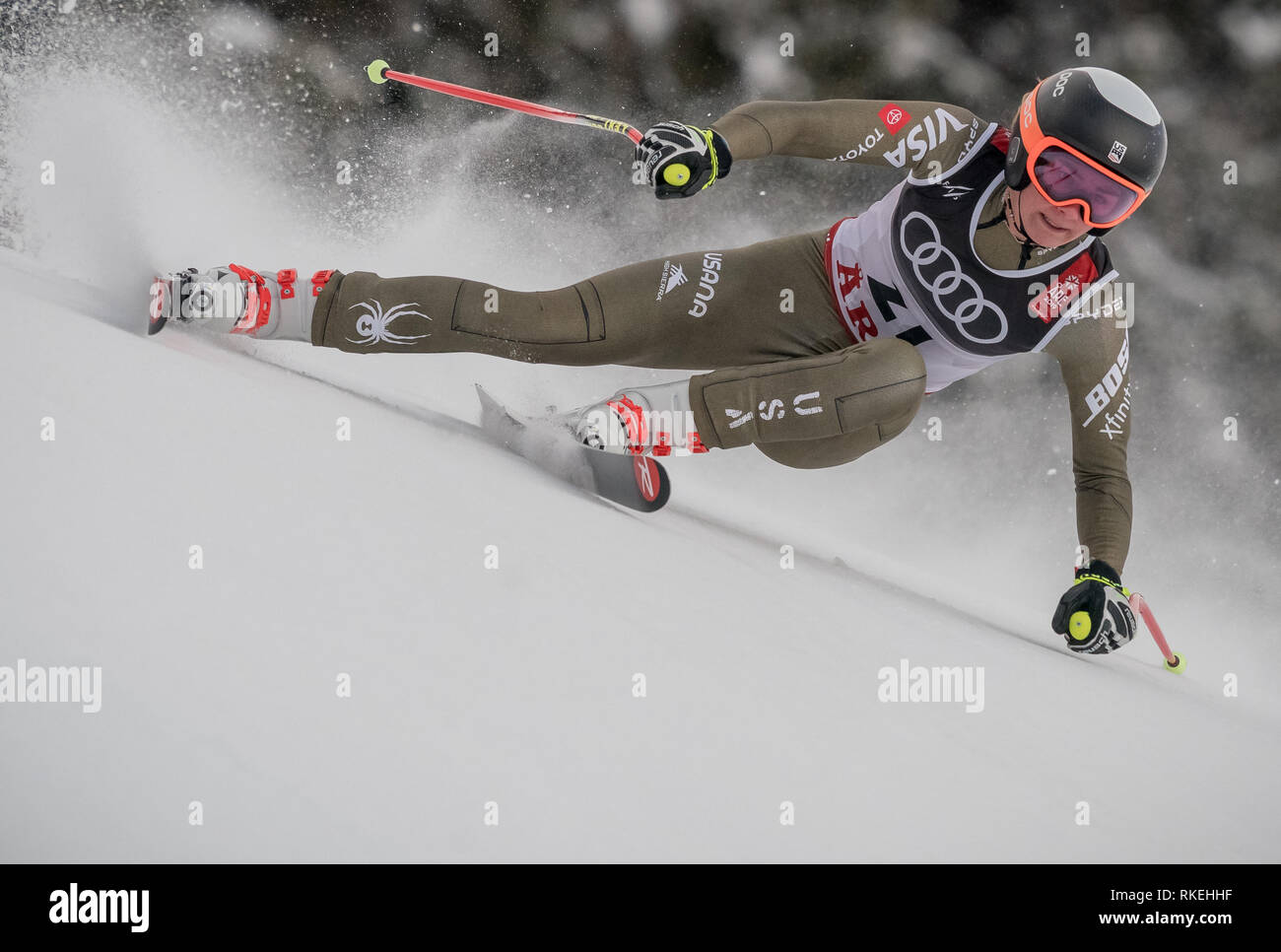 Are, Sweden. 10th Feb, 2019. Alpine skiing, world championship