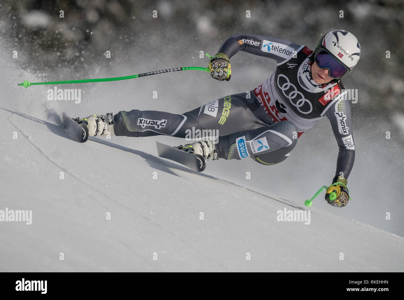 Are, Sweden. 10th Feb, 2019. Alpine skiing, world championship