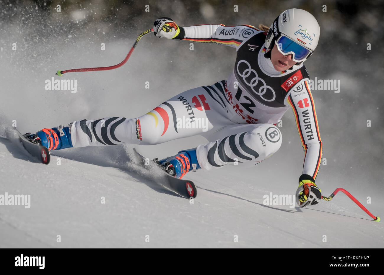 Are, Sweden. 10th Feb, 2019. Alpine skiing, world championship