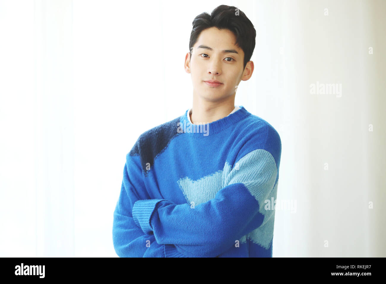 11th Feb, 2019. S. Korean actor Jung Ga-ram South Korean actor Jung Ga-ram,  who stars in the new movie "The Odd Family: Zombie on Sale," poses for a  photo prior to an