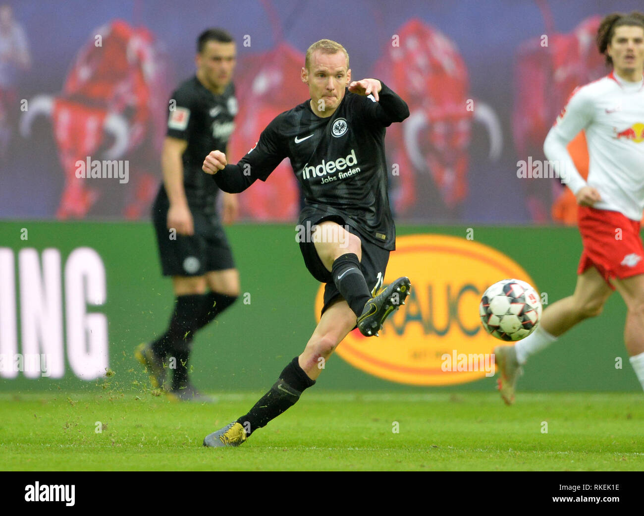 Sebastian Rode Leipzig, Deutschland. 09th Feb, 2019. Sebastian RODE (F), Football 1 ...