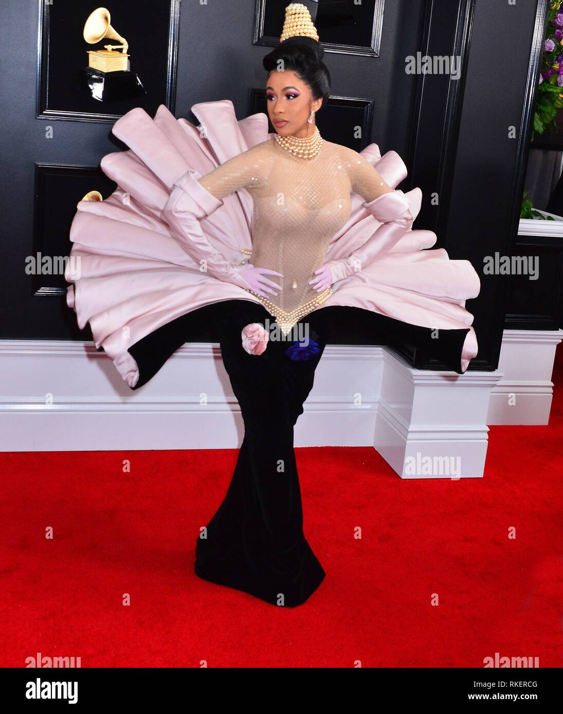 Cardi b grammy awards hi res stock photography and images Alamy