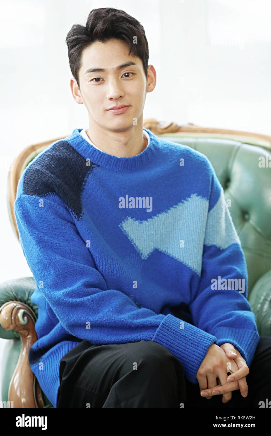 New Movie The Odd Family Zombie On Sale South Korean Actor Jung Ga Ram Who Stars In The New Movie The Odd Family Zombie On Sale Poses For A Photo Prior To An