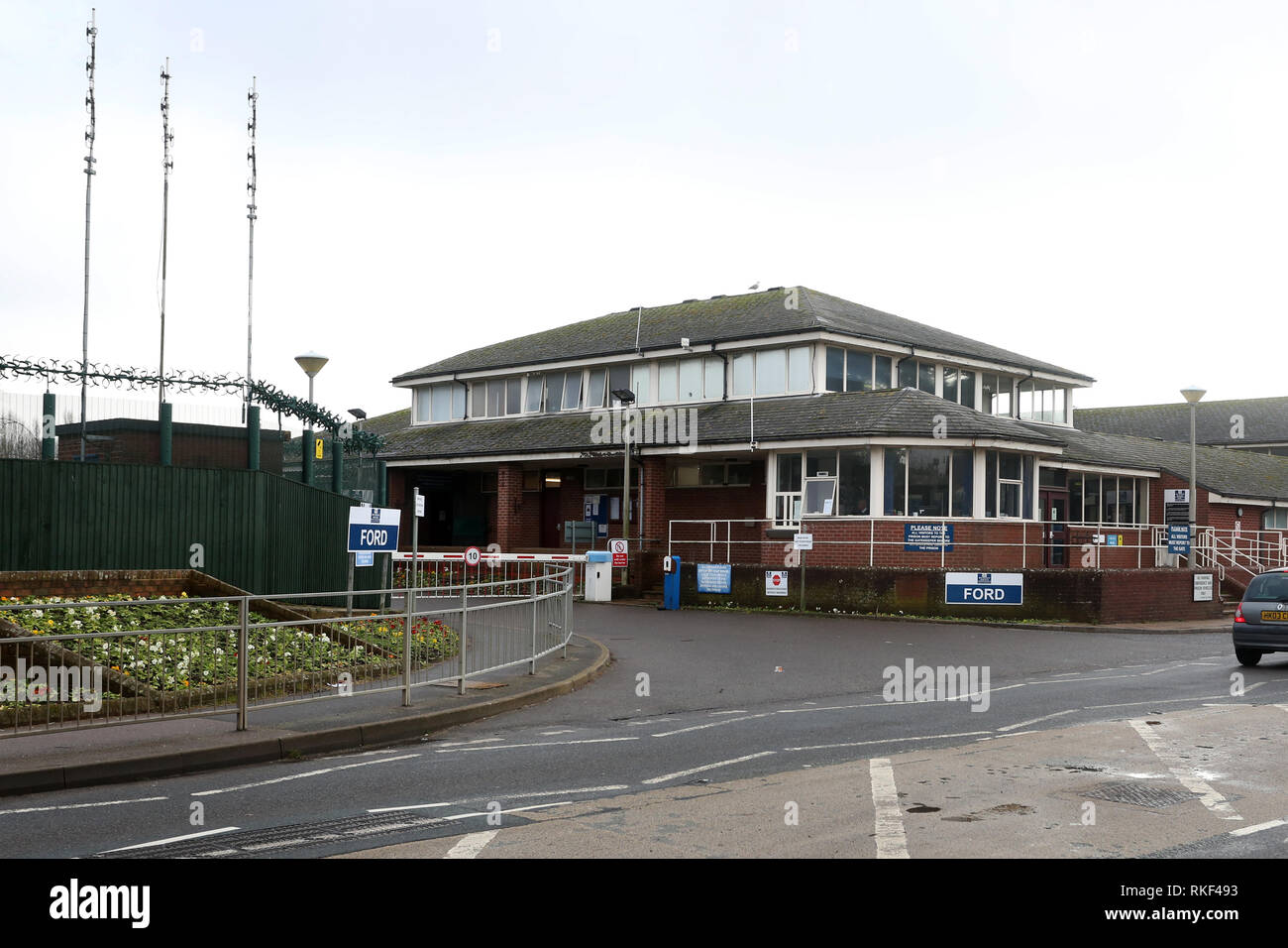 General views of Ford Open Prison in Ford, West Sussex, UK. Stock Photo