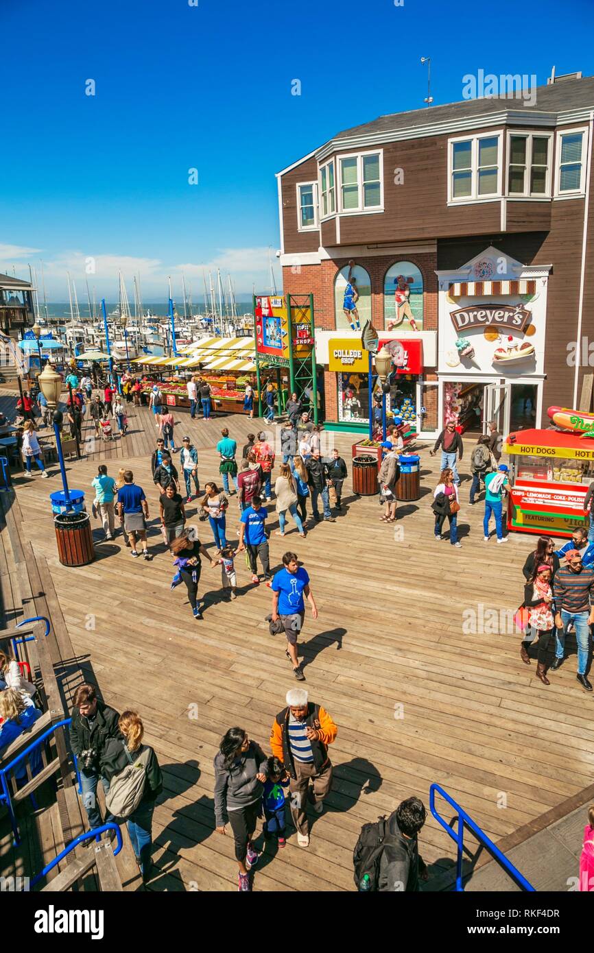 Fisherman wharf san francisco hi-res stock photography and images - Alamy