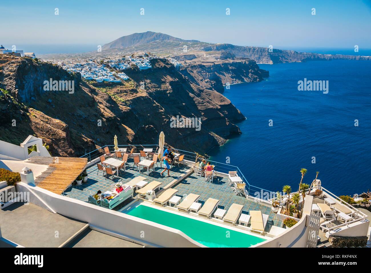 Imerovigli. Santorini Island. Ciclades Islands. Greece Stock Photo