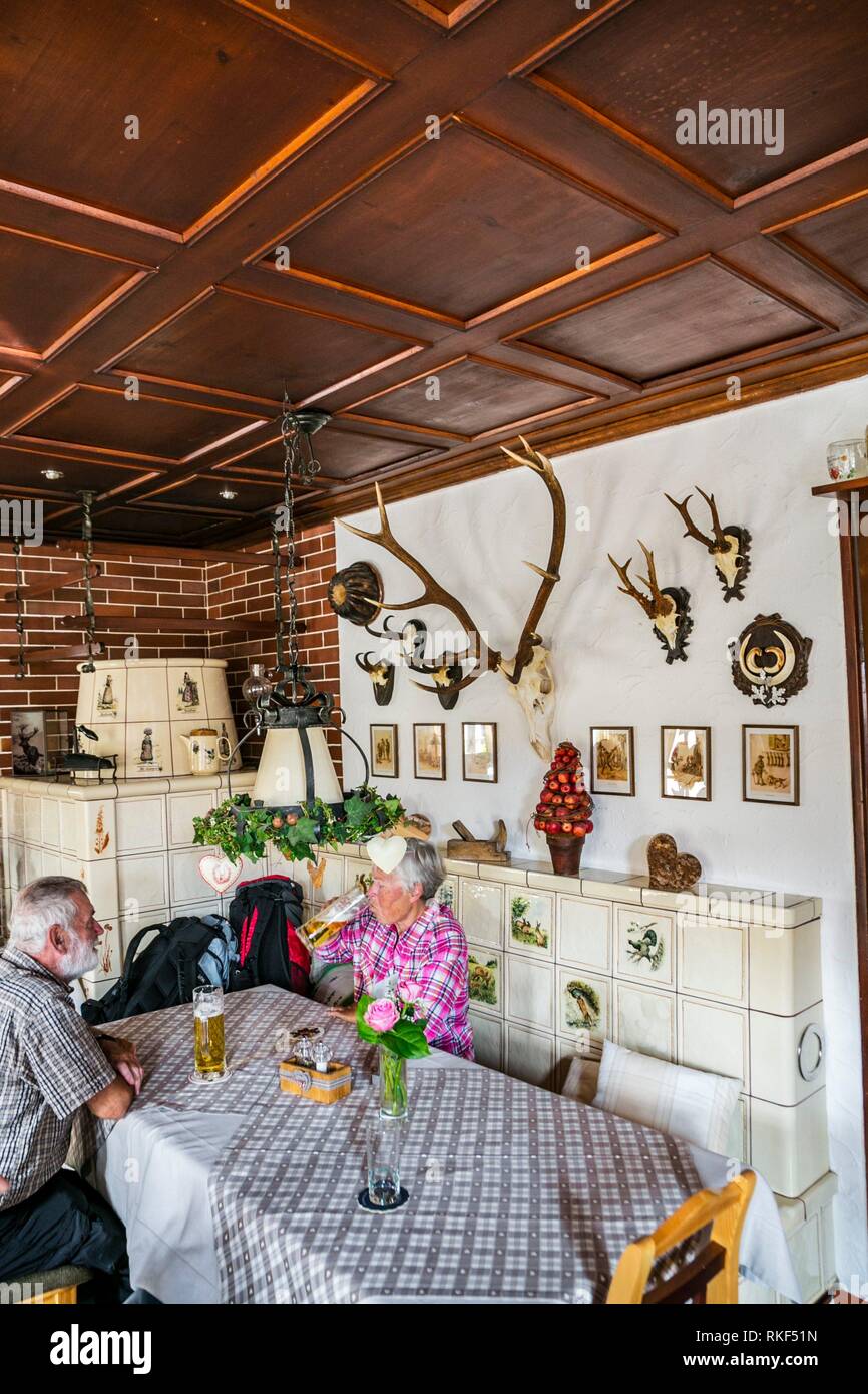 Waldeck restaurant. Menzenschwand. Black Forest. Baden Wurttemberg.  Germany. Europe Stock Photo - Alamy