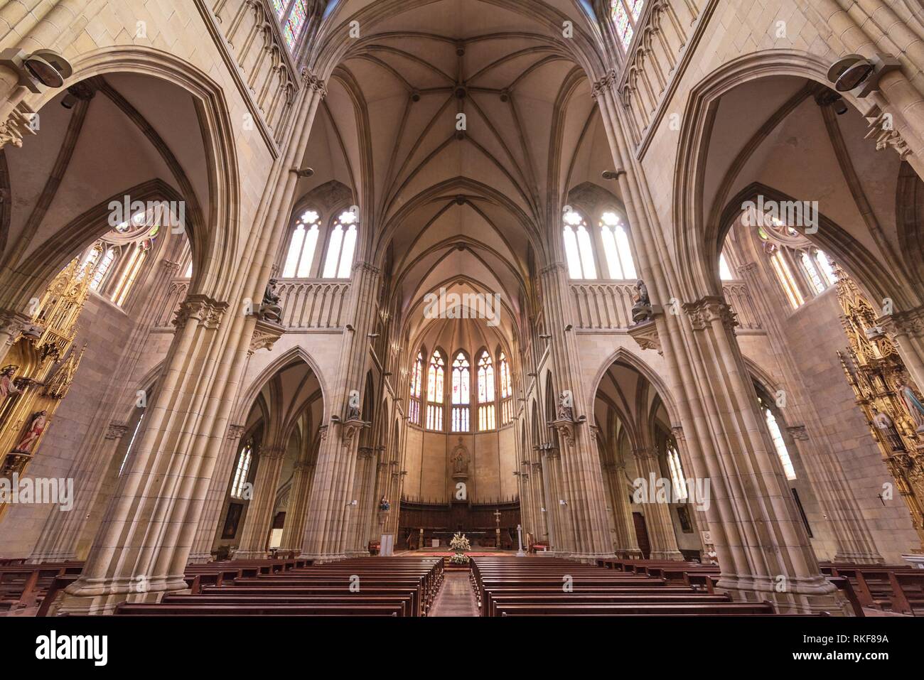 Good shepherd of san sebastian cathedral hi-res stock photography and ...