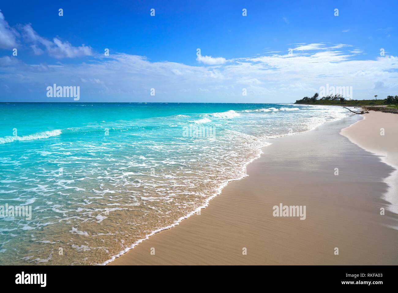 Mahahual Caribbean beach in Costa Maya of Mayan Mexico Stock Photo Alamy