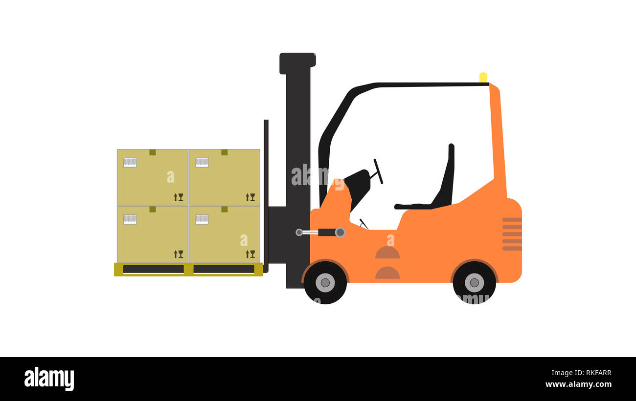 Forklift Icon High Resolution Stock Photography And Images Alamy