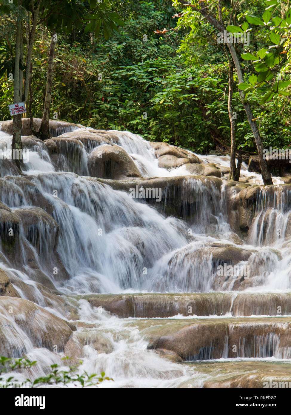 Dunns river water falls hires stock photography and images Alamy