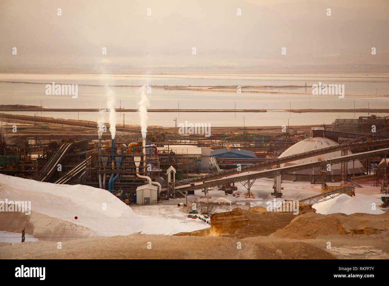 Dead Sea Works Stock Photo Alamy