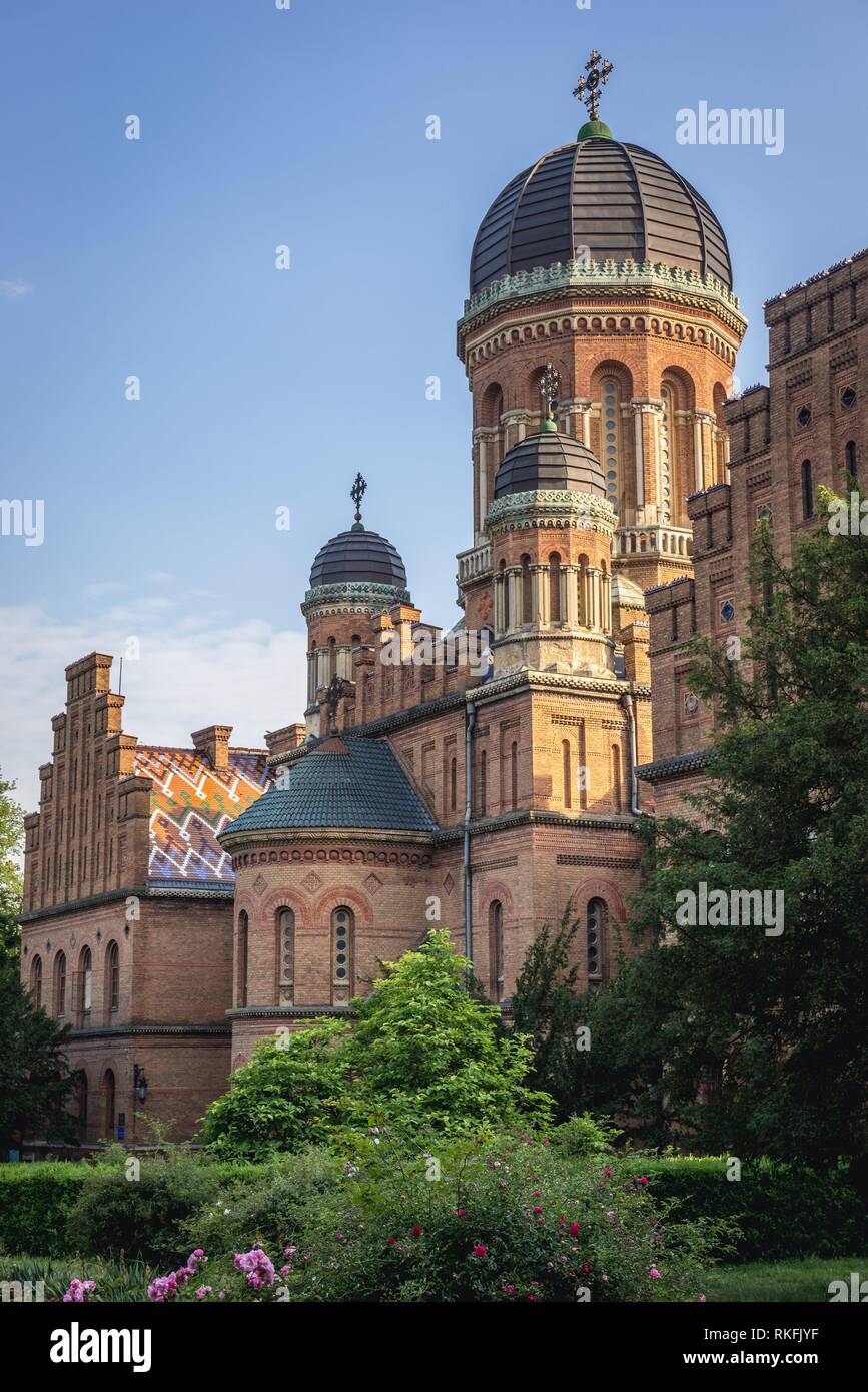 University of chernivtsi in chernivtsi oblast hi-res stock photography ...