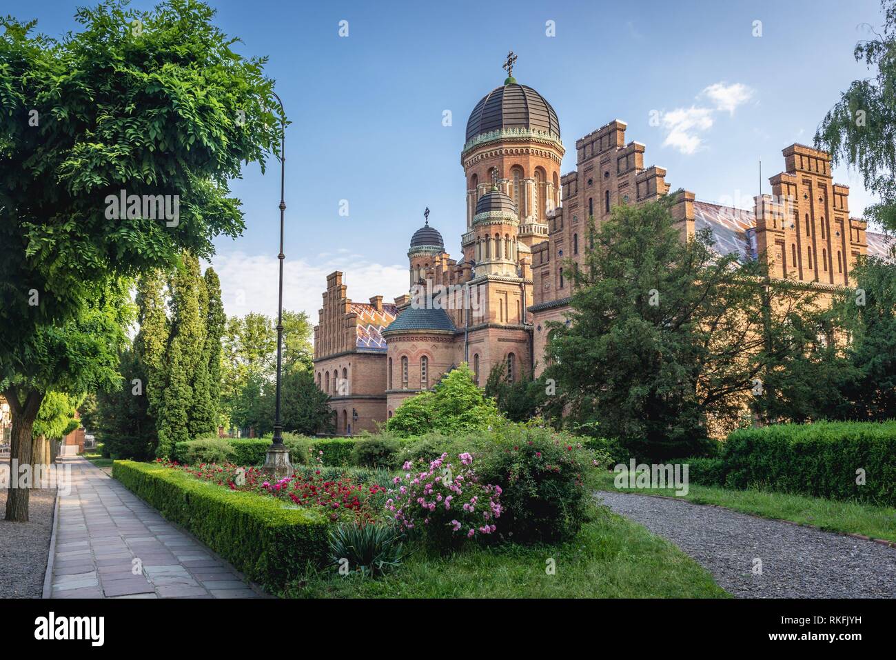 University of chernivtsi in chernivtsi oblast hi-res stock photography ...