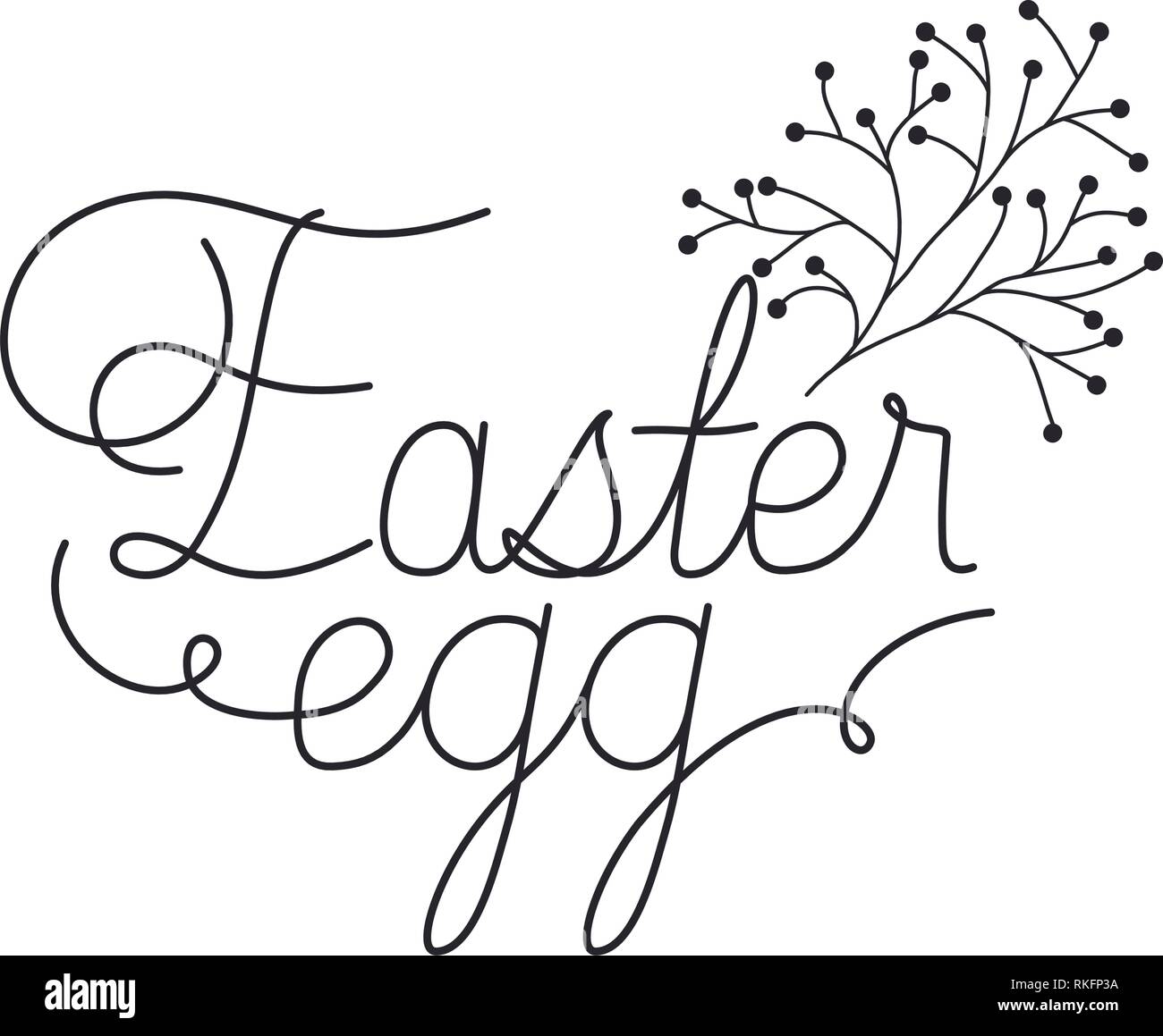 easter egg label isolated icon Stock Vector Image & Art - Alamy