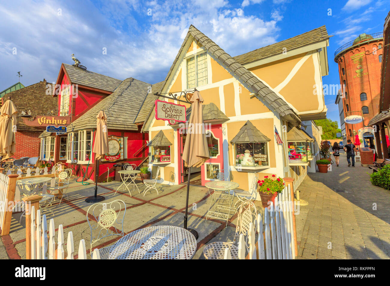 Solvang, California, United States - August 10, 2018: Solvan Bakery At ...