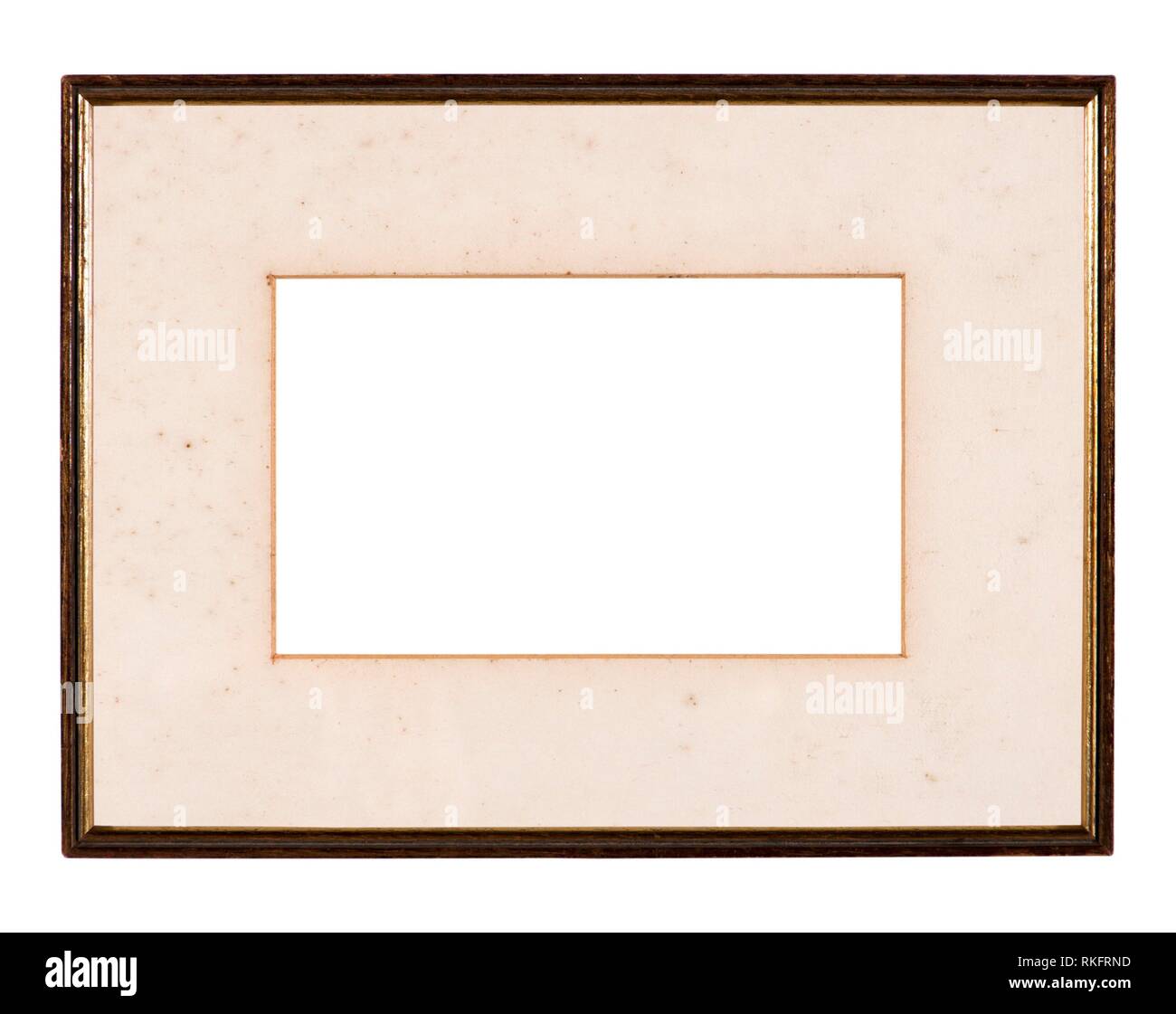 Old painting landscape frame Cut Out Stock Images & Pictures - Alamy