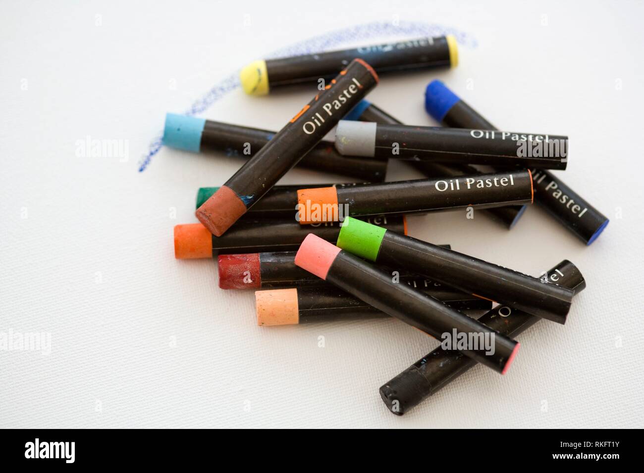 Oil Pastels High Resolution Stock Photography and Images - Alamy
