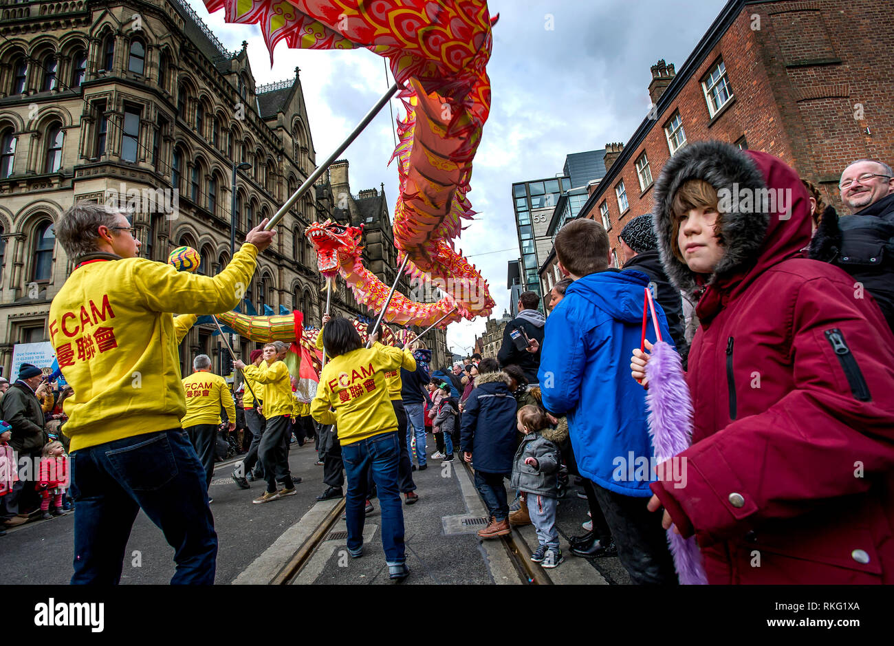 chinese new year manchester 2025 dragon parade