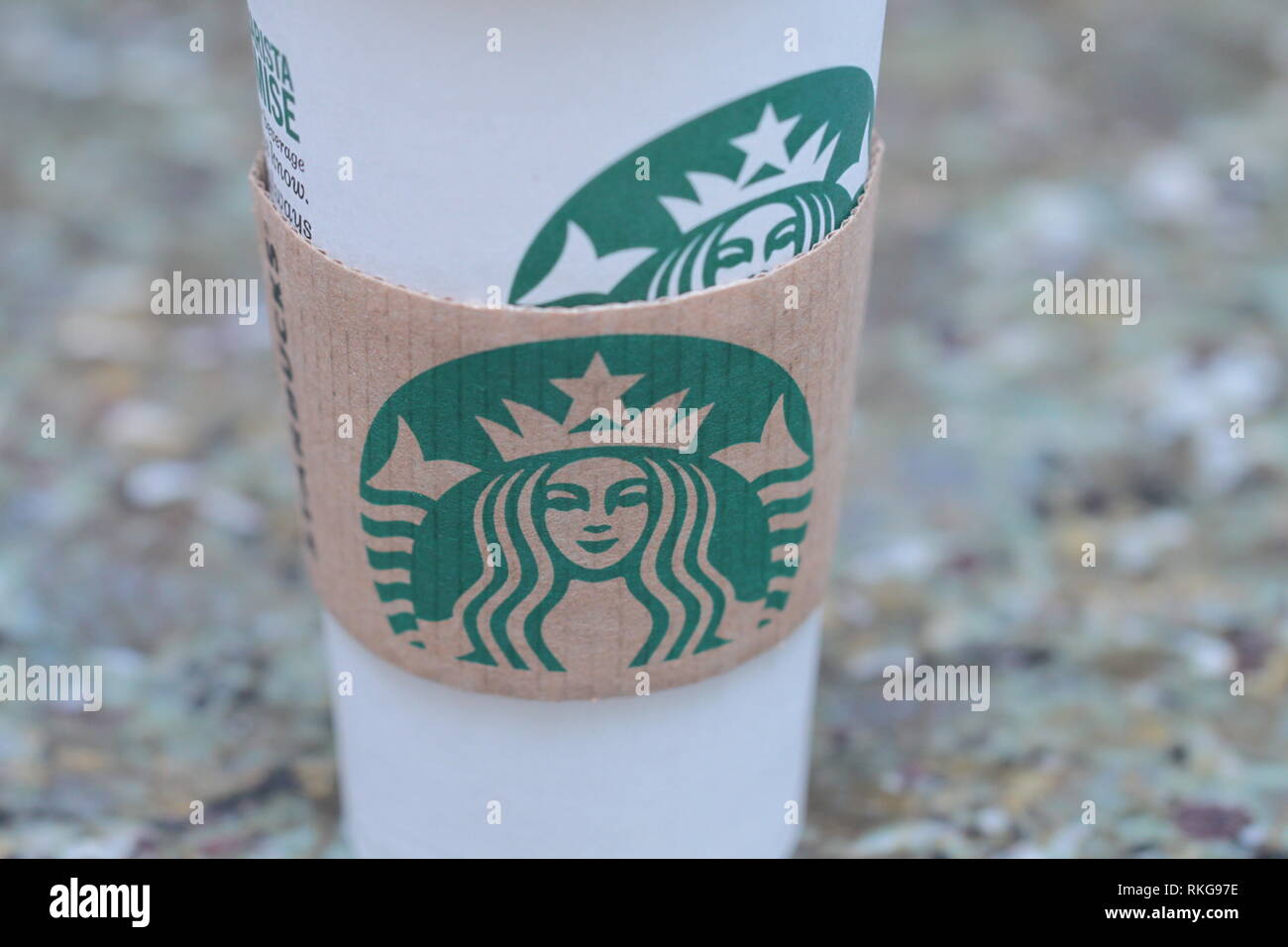 Starbucks coffee cup white background hi-res stock photography and images -  Alamy