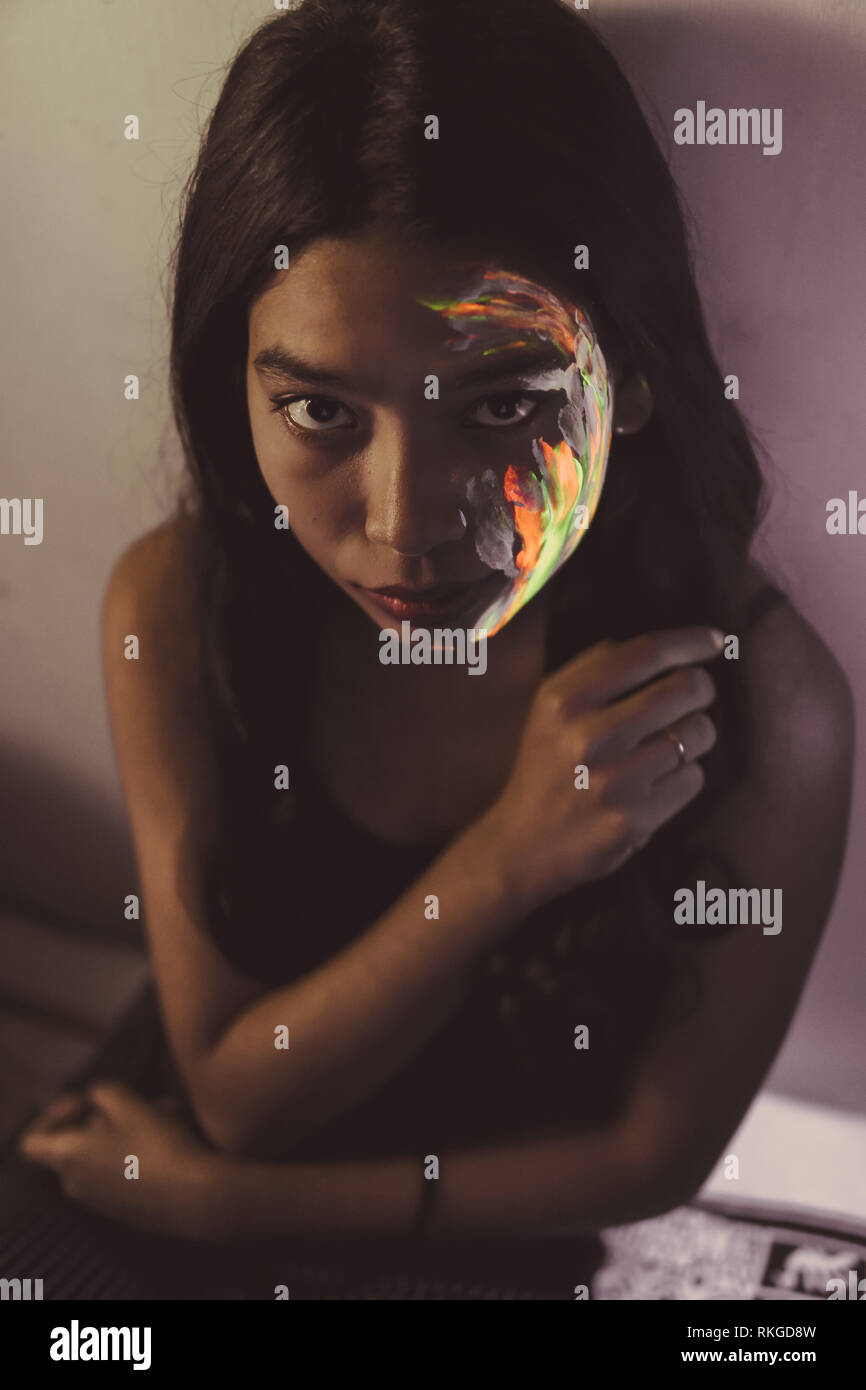 Human body paint hi-res stock photography and images - Alamy