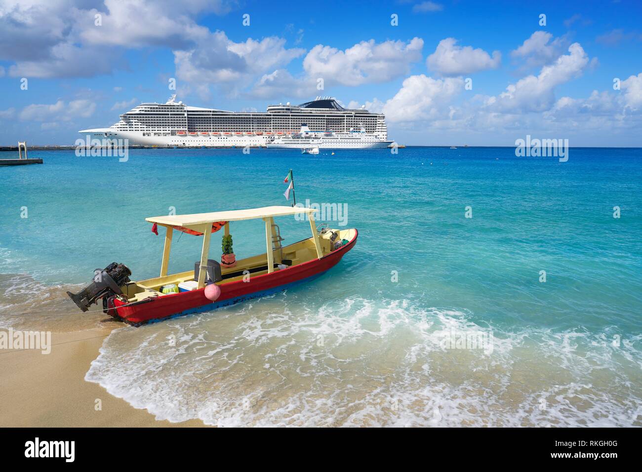 Cozumel island beach in Riviera Maya of Mayan Mexico Stock Photo Alamy