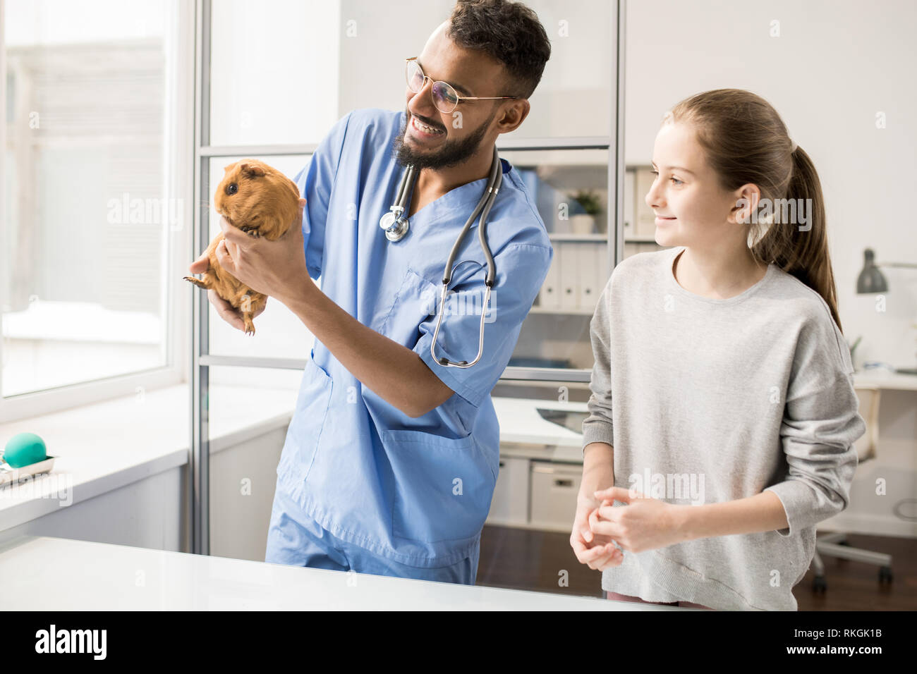 Healing pet Stock Photo