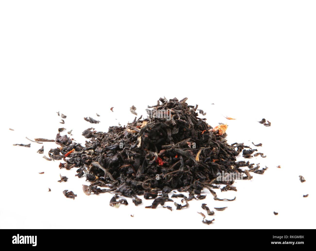 Black tea leaves Stock Photo Alamy