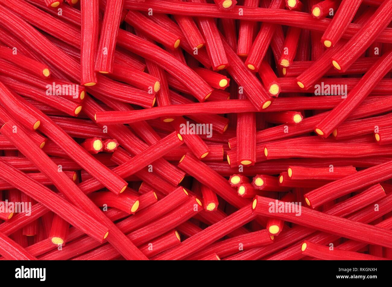 closeup of red licorice candy Stock Photo Alamy