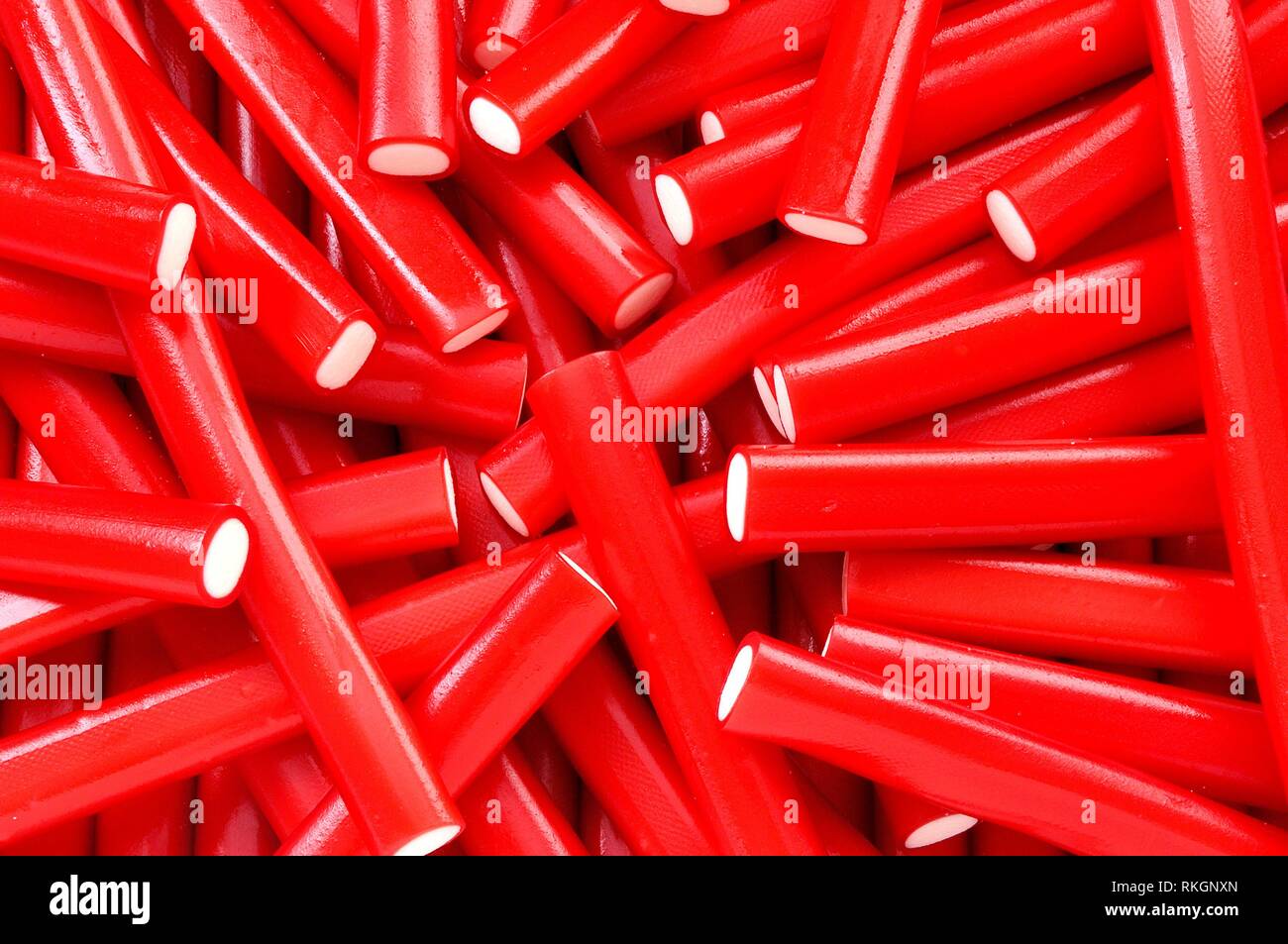 closeup of red licorice candy Stock Photo Alamy