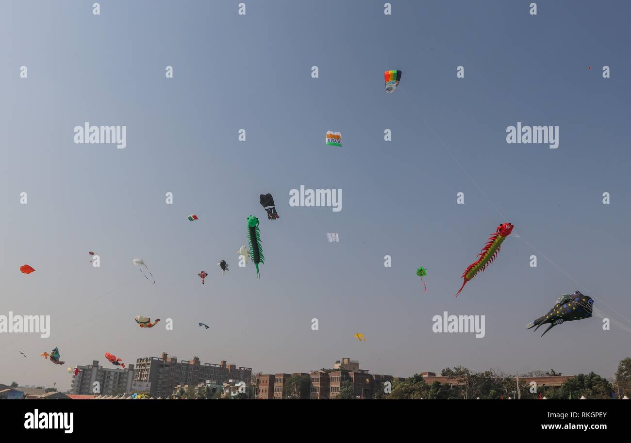 International Kite Festival2019, AhmedabadIndia Stock Photo Alamy