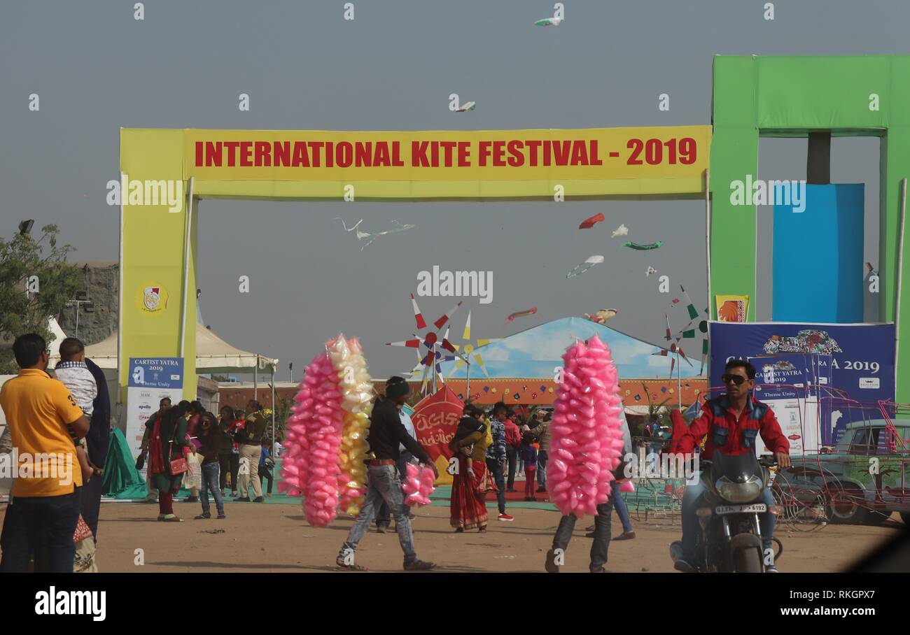 International Kite Festival2019, AhmedabadIndia Stock Photo Alamy