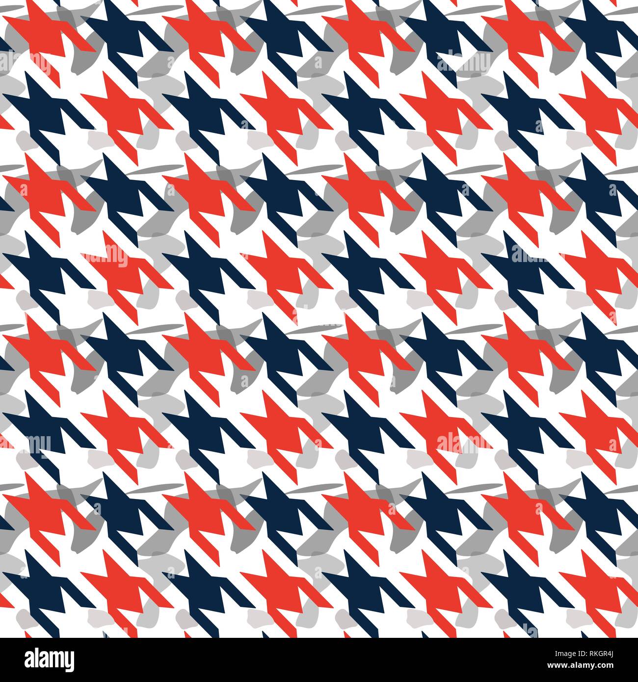 Plaid checkered,dog tooth pattern. colorful Houndstooth seamless