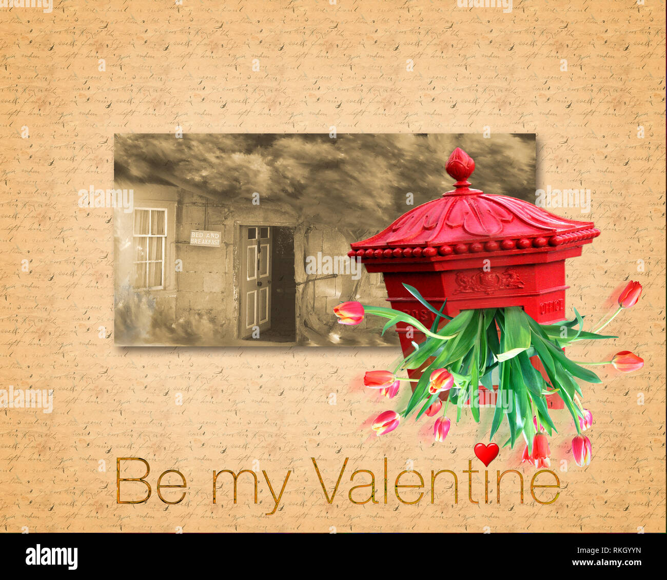 Card valentine day design hi-res stock photography and images - Alamy
