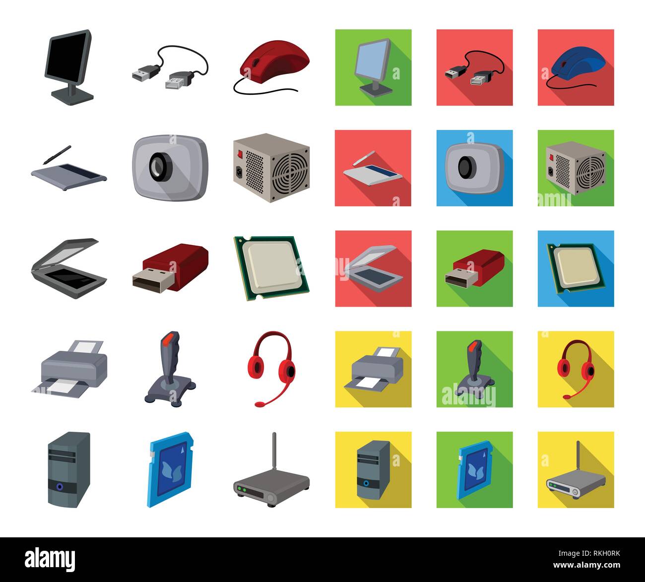 accessories,accessory,art,cable,card,cartoon,flat,case,central ...