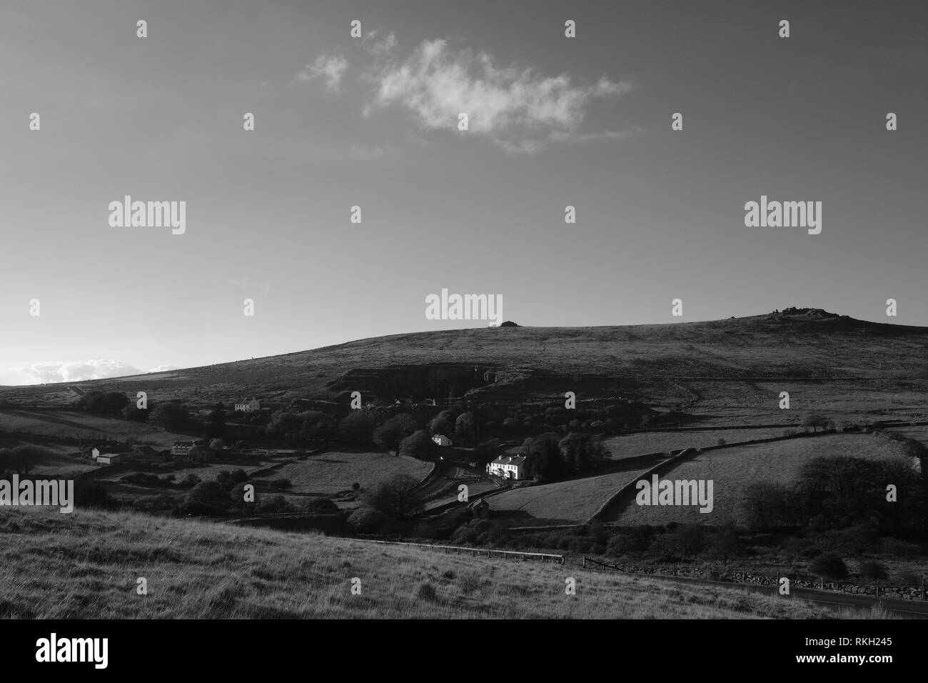 Walking in dartmoor Black and White Stock Photos & Images Alamy