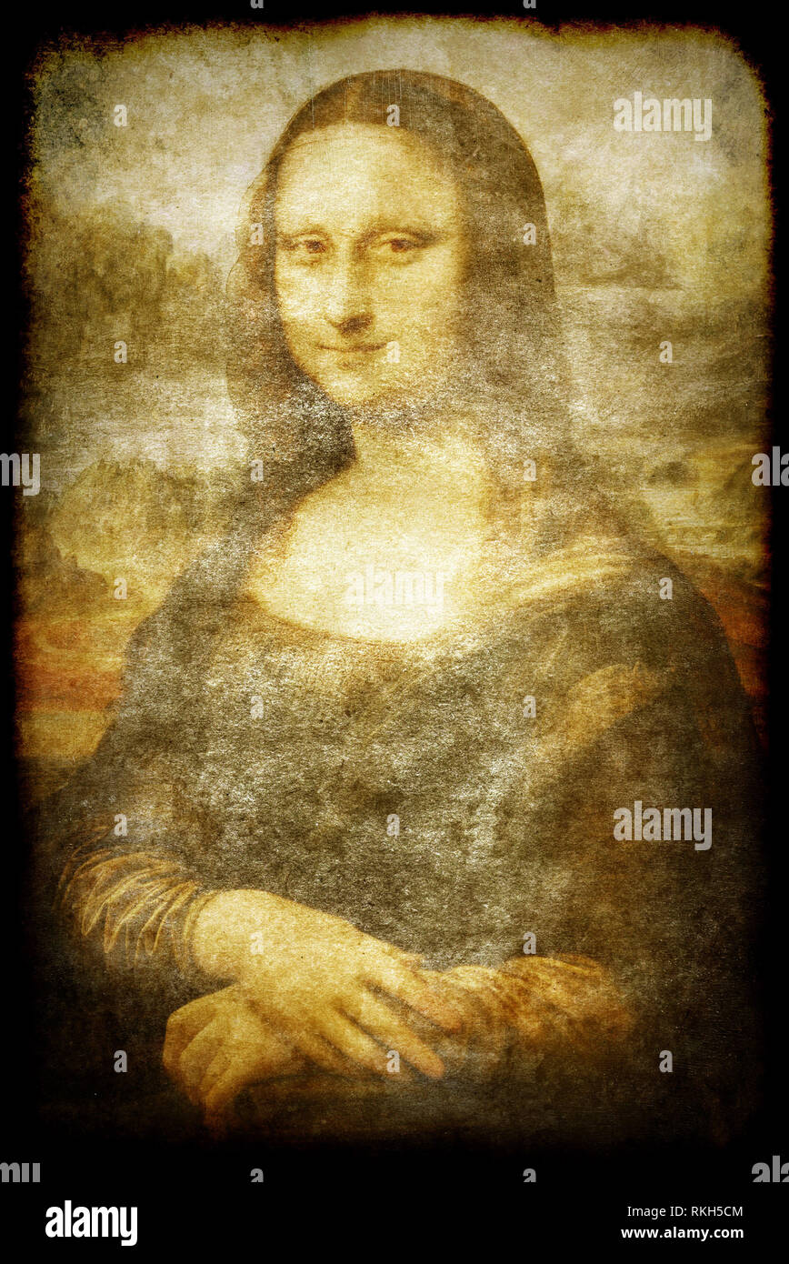 Monalisa hi-res stock photography and images - Alamy