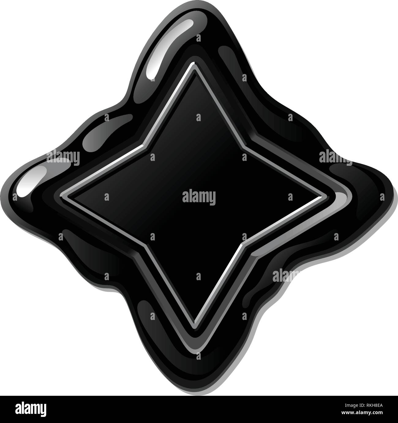 vector vintage isolated wax seal stamp shape Stock Vector Image & Art