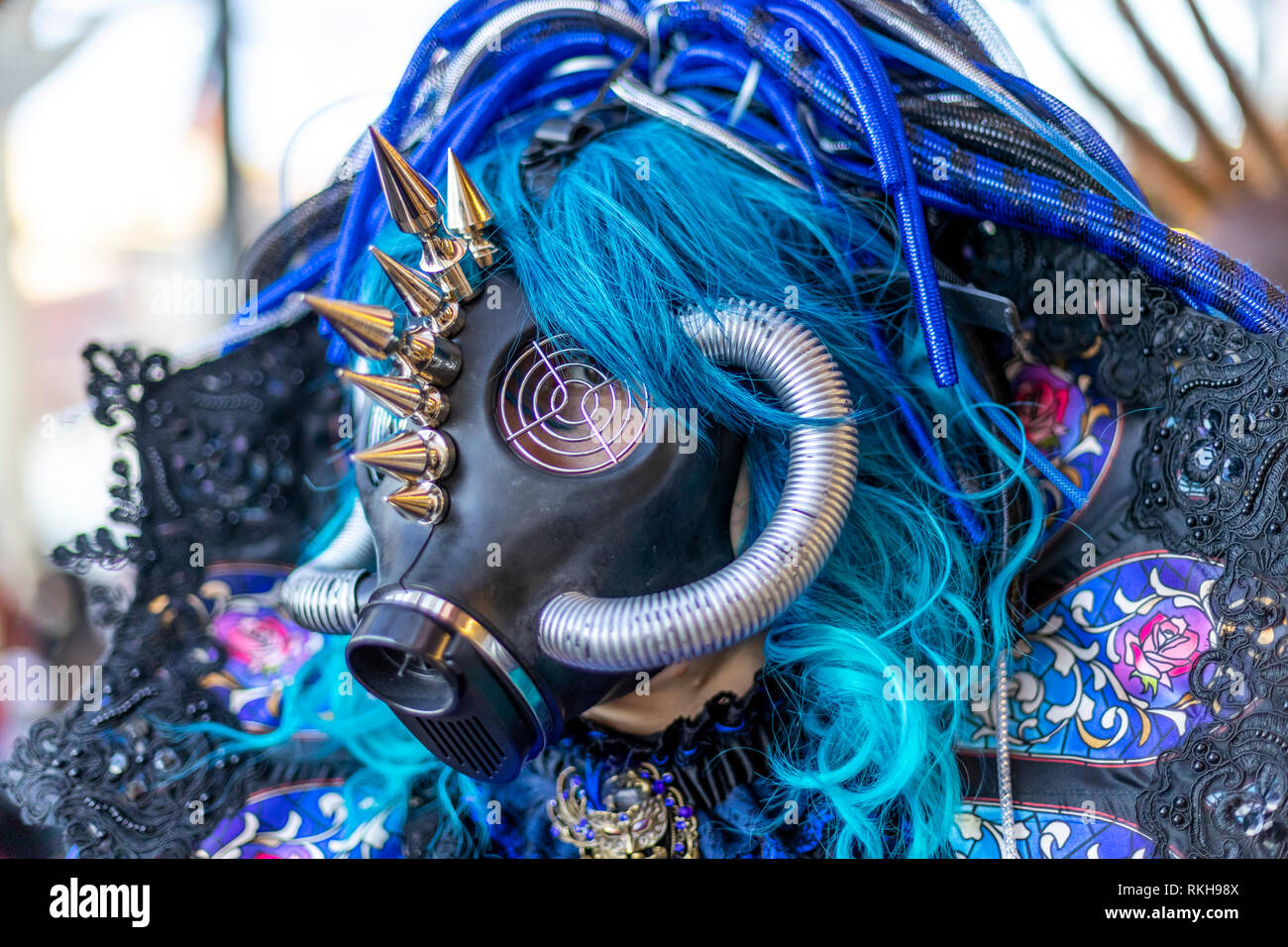 Steampunk Weekend Feb 2019: Whitby, North Yorkshire. UK Stock Photo