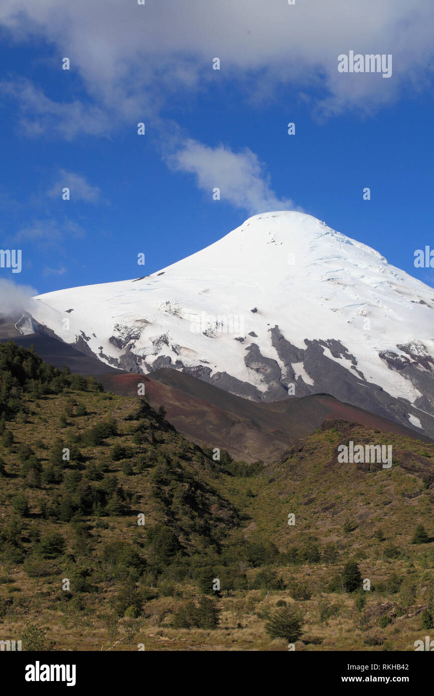 Chile, Lake District, Osorno Volcano Stock Photo Alamy