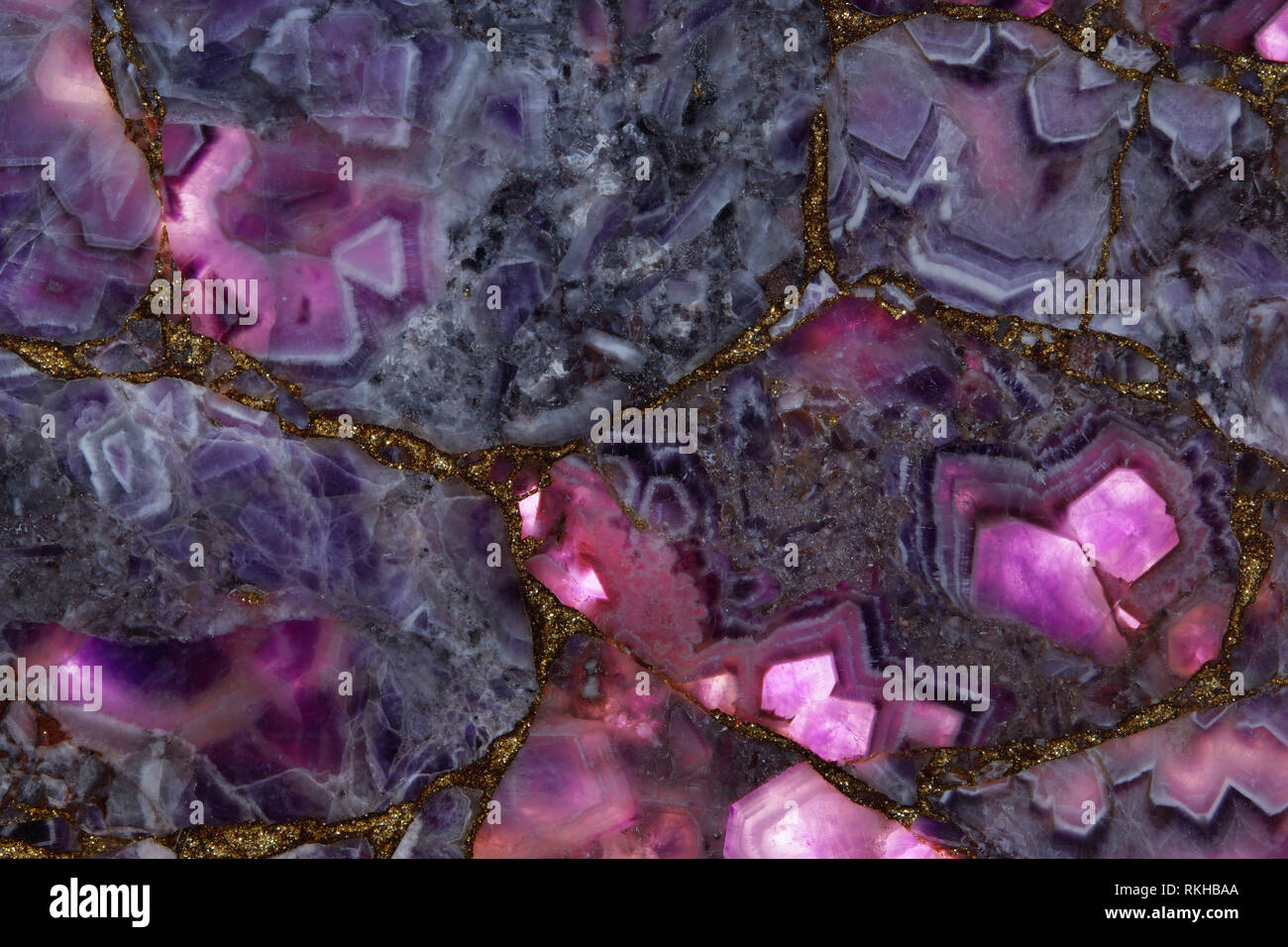 Purple Slabs Rocks Purple marble granite stone slab hi-res stock photography and images ...