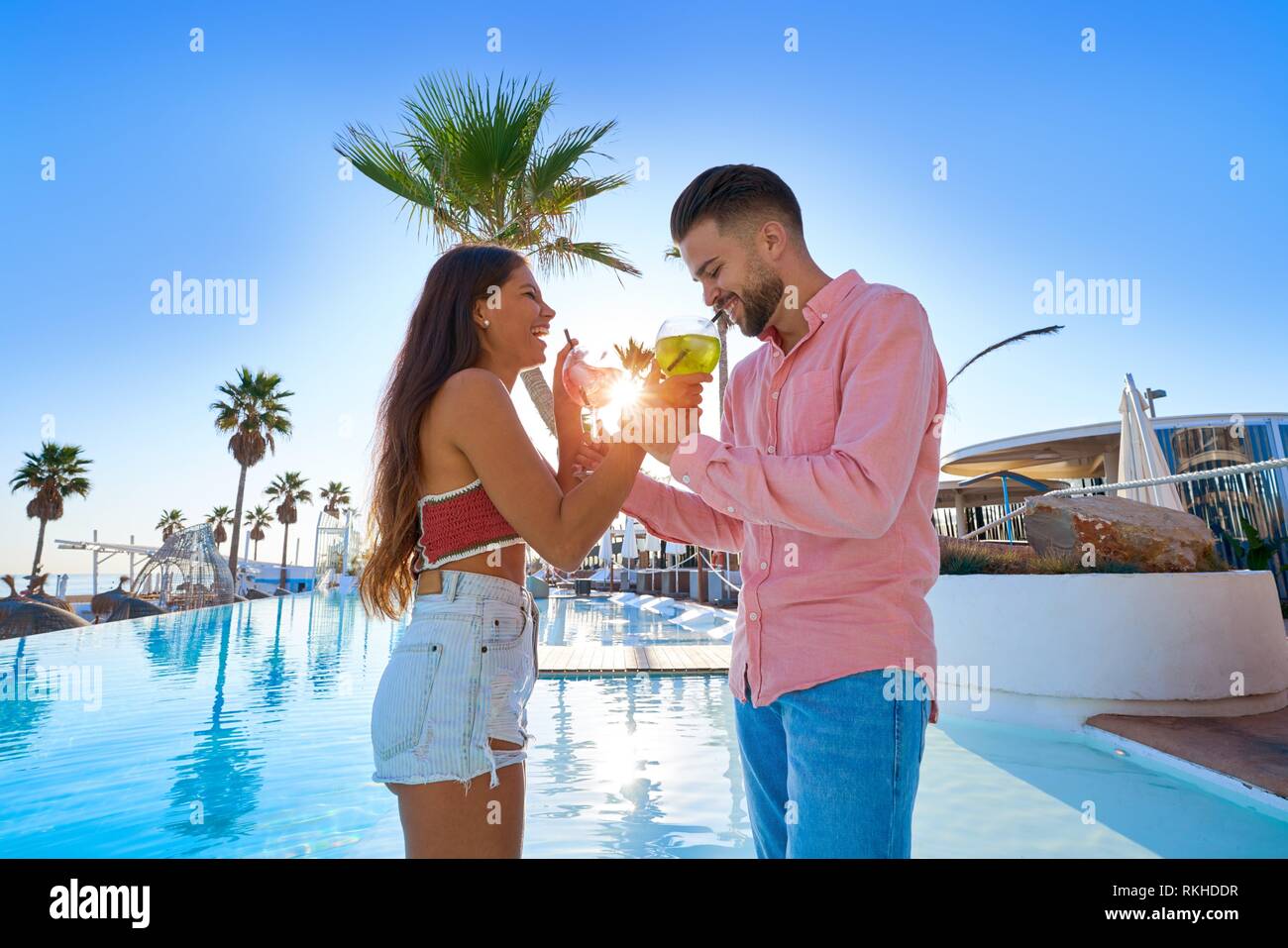 Caribbean Drinking Water Stock Photos & Caribbean Drinking