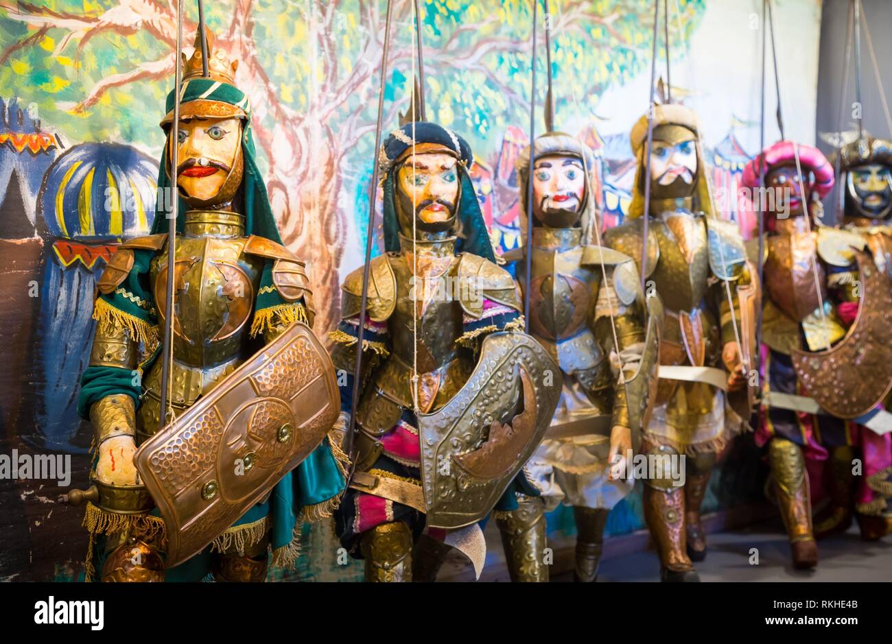Puppet theatre sicily hires stock photography and images Alamy