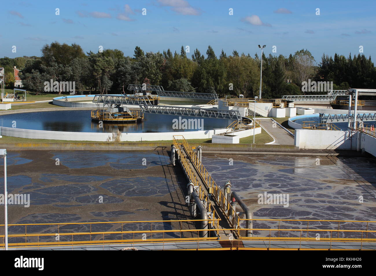 Blackwater Recycling System, Planta de tratamiento de aguas servidas