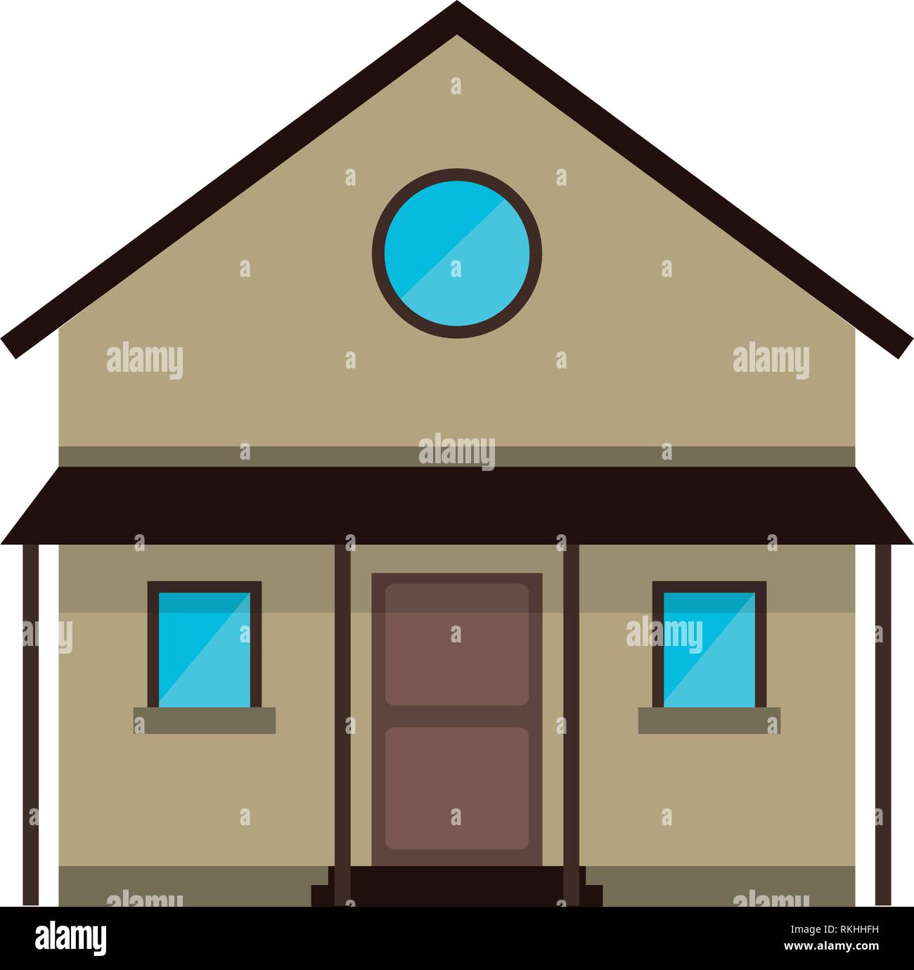 House real estate cartoon isolated Stock Vector Image & Art - Alamy
