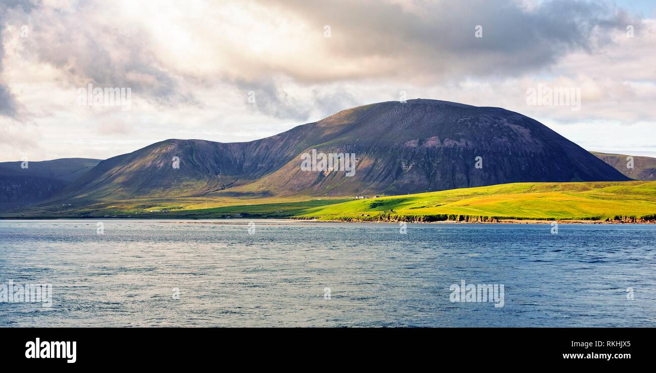 Ward Hill mountain, Hoy Island, West Coast, Orkney Islands, Scotland, Great Britain Stock Photo